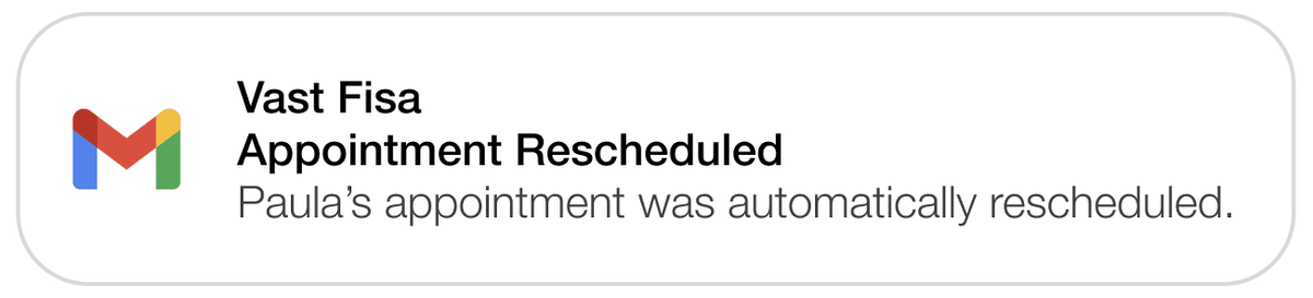 Step 1 of the appointment scheduling process