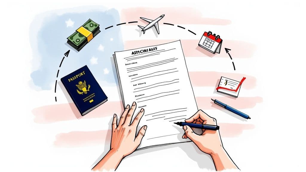 Affidavit of Support for Tourist Visa Guide