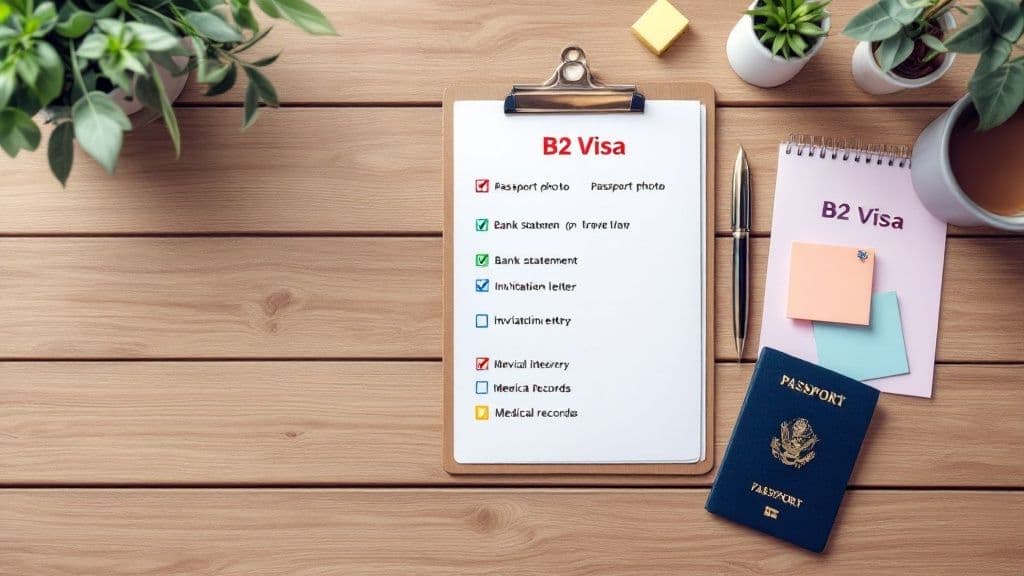 B2 Visa Documents Checklist 2025: Essential Tips & Must-Haves